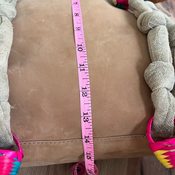 Sequence collection suede tote - Picture 7 of 8